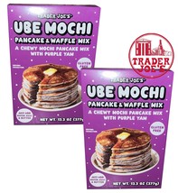 2 Packs Trader Joe’s Ube Mochi Pancake Waffle Mix - $16.60