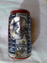 Coca Cola Dallas Cowboys NFC Champs! 1992 Can  unopened but empty - $0.99