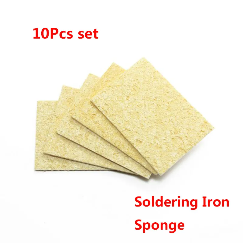 High quality 10Pcs High Temperature Resistant Sponge Electric  Tip Cleaning Spon - £138.49 GBP