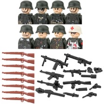 Military Army Soldier Figures Building Blocks Mini Bricks kids Toys #XY1... - £13.61 GBP