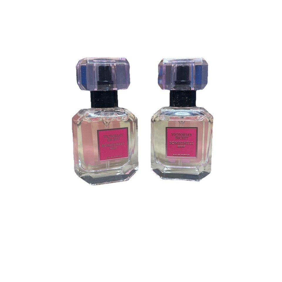 2X Victoria’s Secret Bombshell Magic Perfume Eau De Parfum 7.5ml .25 oz ... - $28.49