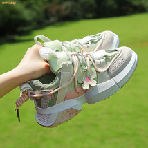 New summer cherry blossom fashion sports women casual shoes increase thick-soled - £32.42 GBP