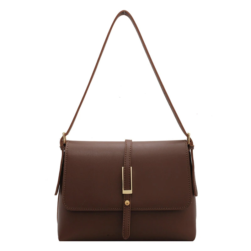 Ap shoulder bags for women 2023 luxury designer handbag retro pure color large capacity thumb200
