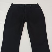 Judy Blue JB88239 Capri Fit Women's Size 15/32 Black Cotton Blend Pants (34×20) image 9