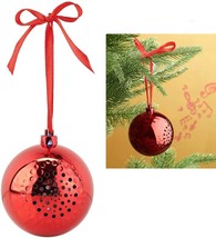 Yygift Christmas Ball Bluetooth Speaker Sound Audio Holiday Festival Tree - £32.36 GBP