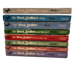 The Black Stallion Paperback Books by Walter Farley Lot of 8 Vtg - £15.46 GBP