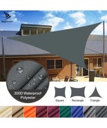 Outdoor Sun Shade Sail Canopy - UV Block 98% - Backyard Awning Camp Tent - £47.18 GBP+