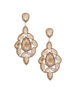 Teardrop Rhinestone Dangle Earring - $11.80