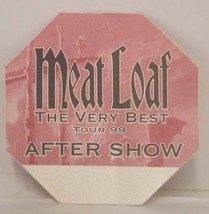 MEAT LOAF - VINTAGE ORIGINAL TOUR CONCERT CLOTH BACKSTAGE PASS - $13.65 CAD