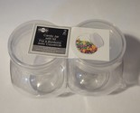 Caterer&#39;s Corner Plastic Candy  Jar with Lid   2 PC Of 2.8 OZ. - $6.99