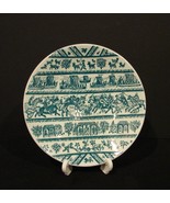 Danish Nymolle Art Faience Hoyrup Small Viking History Plate  4-5a Denmark - £12.74 GBP