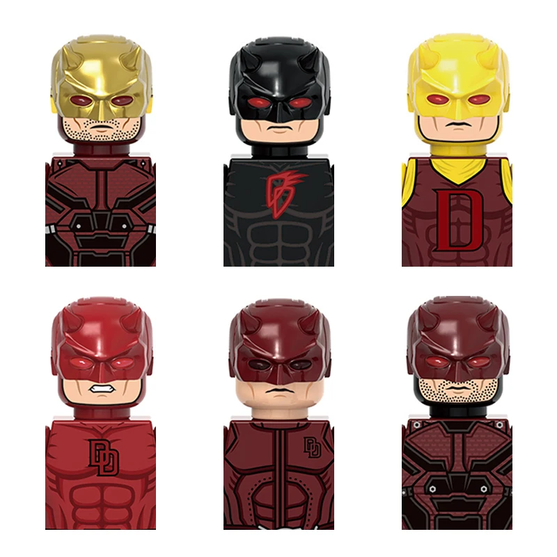 Disney Marvel Building Blocks Daredevil Action MatthewMichaelMurdock MiniFigures - $9.53 - $11.45