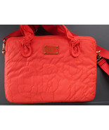 Marc Jacobs 15&quot; Messenger Bag Laptop Sleeve Pretty Nylon Shock Red New Tags - $186.12
