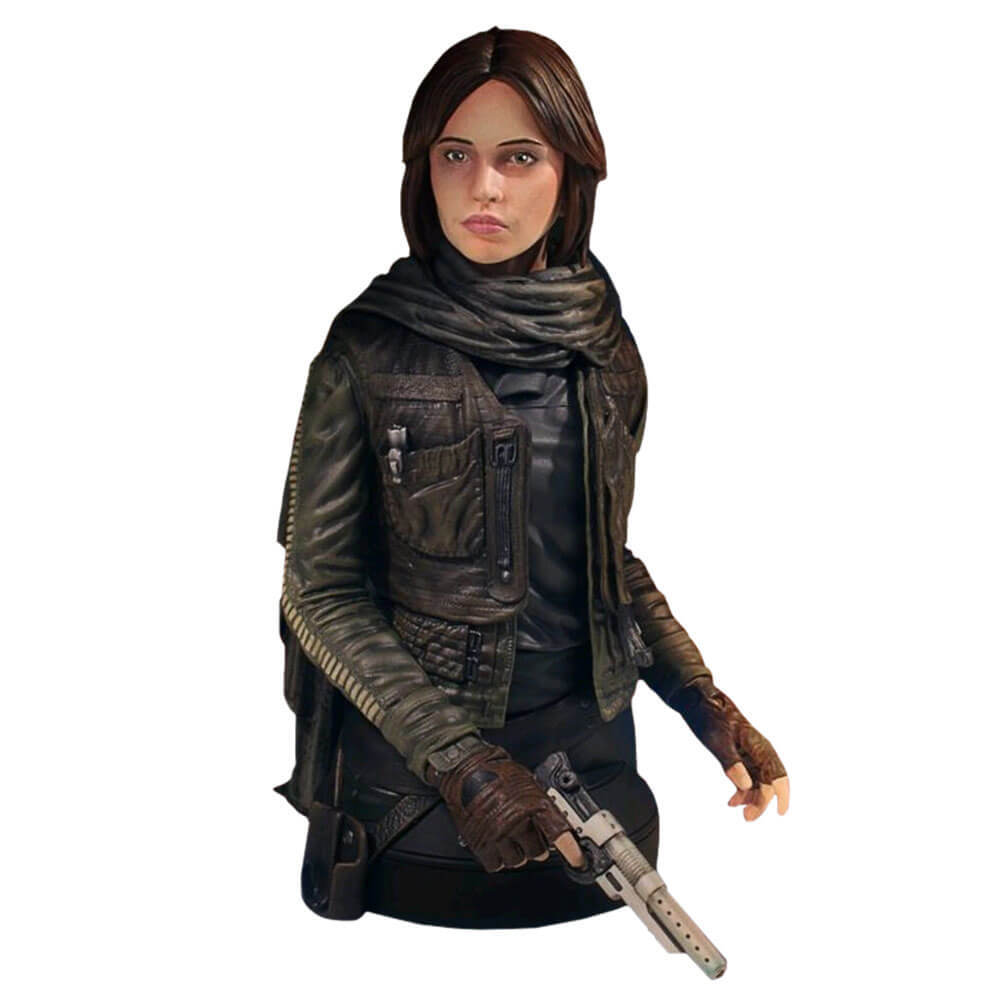 Star Wars Rogue One Jyn Erso Mini Bust - £156.40 GBP