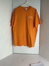 T- Shirt Orange Mohegan Sun Time to Shine Size XL Short Sleeve 100% Cotton - £6.11 GBP