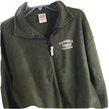 Vtg Jacket Tahoe Active wear Fleece made in USA Cambria Ca full zip XXL ... - £19.41 GBP