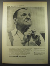 1955 Columbia Records Advertisement - Somerset Maugham - photo by Fred Plaut - £14.78 GBP