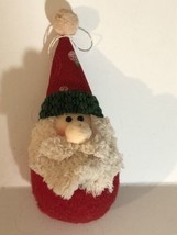 Vintage Santa Claus Head Christmas Decoration Holiday Ornament - £5.54 GBP