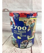 Norman RockWell Jigsaw Puzzle in Collectible  tin 700 Piece 12x34&quot; SEALE... - $20.28 CAD