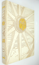 University of Wyoming 1951 Wyo Yearbook Volume XXXVIII Laramie White Embossed - £14.68 GBP
