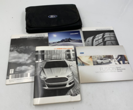 2013 Ford Fusion Owners Manual Handbook Set with Case OEM F04B34052 - £21.25 GBP