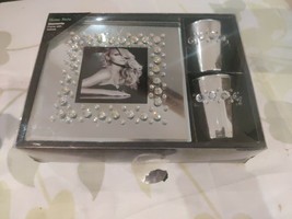 Home Style Silver  Diamante Photo  Frame with Votives - £8.74 GBP