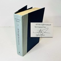 All the Light We Cannot See SIGNED Hardcover Book By Anthony Doerr First Edition - £57.56 GBP