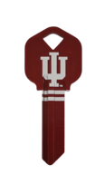 Indiana Hoosiers NCAA College Team Kwikset House Key Blank - $9.99