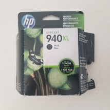 Genuine HP Officejet 940 XL Black Ink Cartridge, Exp. 2016, New Sealed - £10.12 GBP