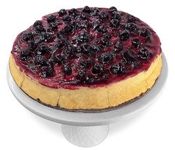 Andy Anand Gluten Free Blueberry Cheesecake 9&quot; Made Fresh In Traditional Way, - £50.18 GBP