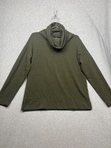 Talbot Turtle Neck Pullover Fleece Sweater Womens SZ M Simple Minimalist Casual - £23.83 GBP