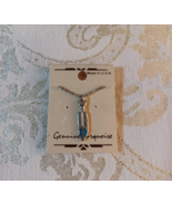Native American Style Feather Necklace Genuine Turquoise Necklace - $10.83 CAD