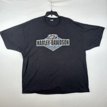 Harley Davidson Los Angeles Anaheim Graphic Logo T Shirt Black Mens 3XL ... - £18.68 GBP