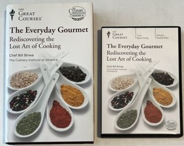 Everyday Gourmet Rediscovering the Lost Art of Cooking DVD &amp; Book Great Courses - £14.11 GBP