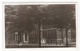 Court House Coldwater Michigan 1950s RPPC Real Photo postcard - $6.93