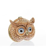 Owl Trinket Box hand-made by Keren Kopal with Austrian Crystal - $61.20