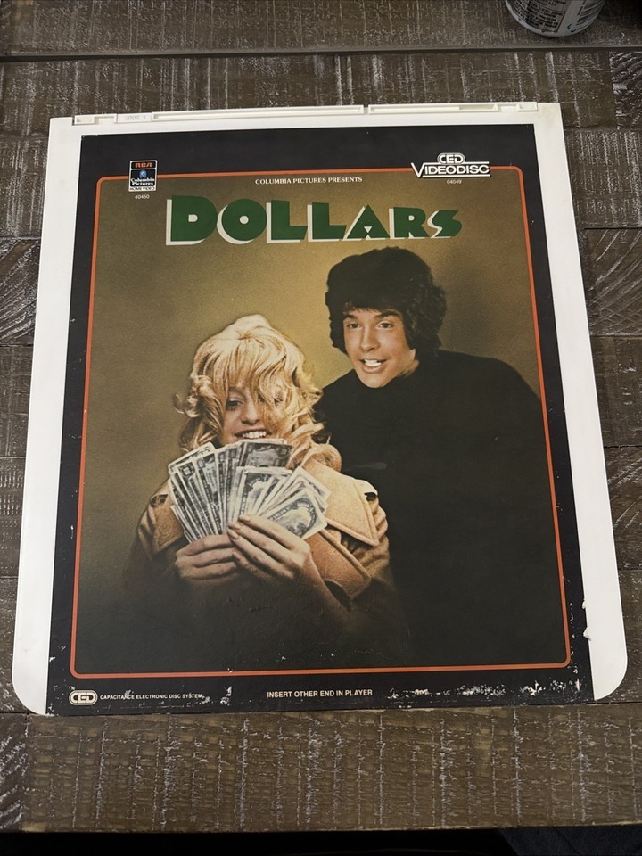 CED Videodisc NOT Laserdisc Dollars - $87.88