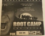 Boot Camp Vintage Tv Ad Advertisement Fox  TV1 - $5.93