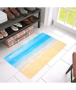 Beach Clear Blue and Sand Doormat (Rubber) - $44.82 CAD