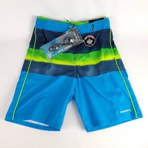 Gerry Board Shorts Swim Trunks XL 18/20 Boys Blue Gray Shorts w/ Swim Go... - $21.83