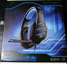 beexcellent gaming headset GM_3 ,NEW,3.5 MM &amp;USB,blue - $9.80