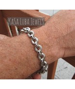 Stainless Steel Curb Bracelet - High Polish, 8.5 inch - $1,354.43 MXN
