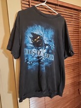Disturbed Shirt Extra Large blue asylum vintage retro men&#39;s demon devil ... - £11.39 GBP