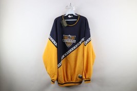 Deadstock Vintage 90s Mens XL Spell Out University of Michigan Crest Sweatshirt - $118.75