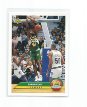 Shawn Kemp (Seattle Supersonics) 1992-93 Upper Deck Mcdonald&#39;s Promo Card #P38 - £5.32 GBP
