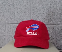 NFL Buffalo Bills Logo Football Embroidered Ball Cap Baseball Hat New - £17.61 GBP