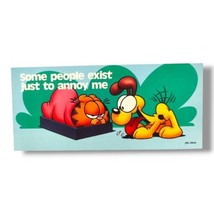 Vintage Garfield Poster 9&quot;x4&quot; Office Classroom Motivational Humor Jim Davis (q)  - £12.74 GBP