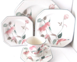 MIKASA 5 Piece Place Setting Silk Flowers F3003 Japan - $29.69