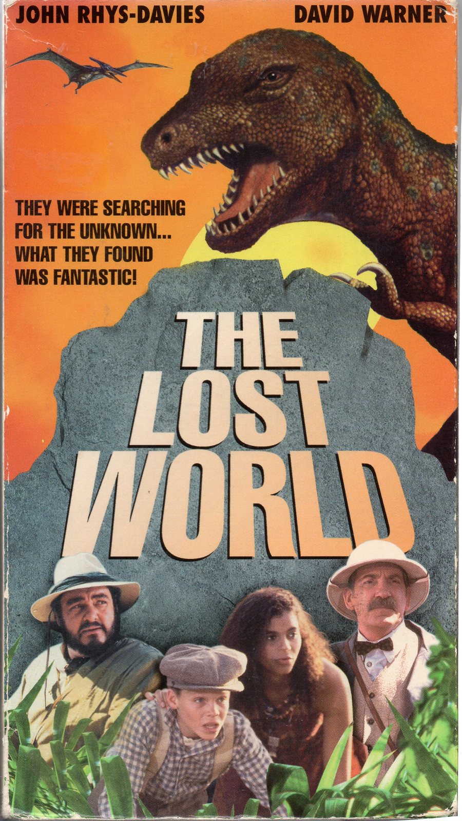 Primary image for LOST WORLD (vhs) Sir Arthur Conan Doyle writer of John Carter, deleted title