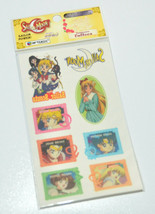 Sailor Moon temporary tattoos Artbox USA 2000 vintage sticker - £7.75 GBP